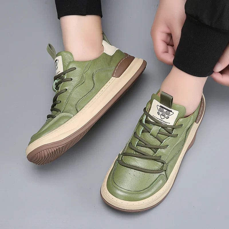 Pelle Italiana Genuine Leather Sneakers