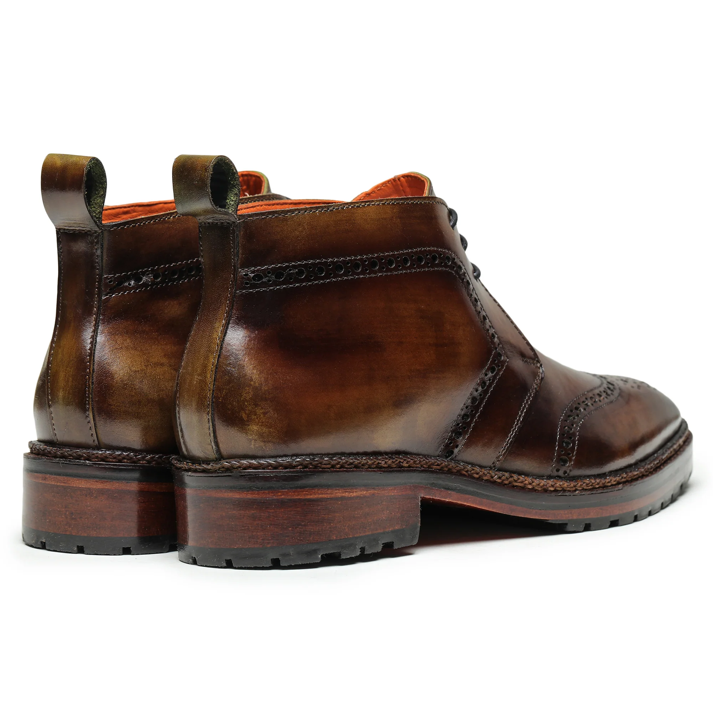 Wingtip Chukka Boots